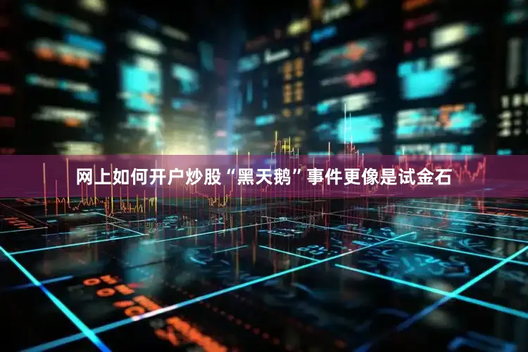 网上如何开户炒股“黑天鹅”事件更像是试金石